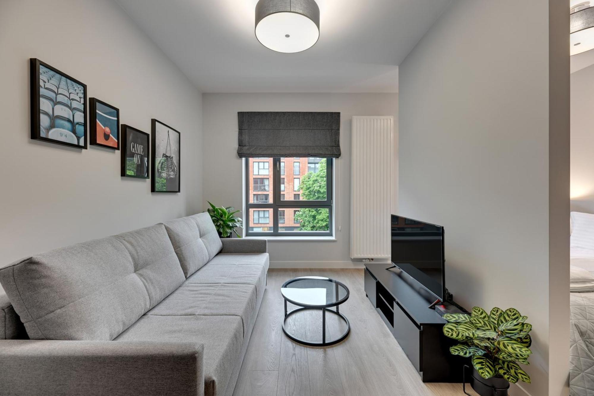 Scala City Center Apartments & Studios By Lion Apartments Гданск Екстериор снимка